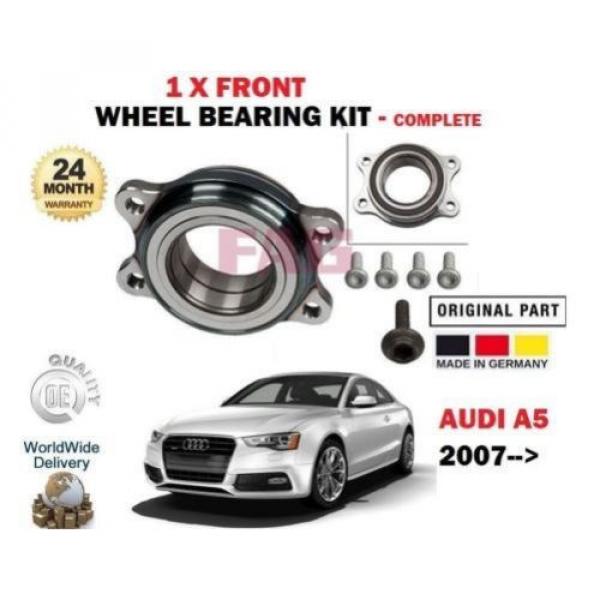 FOR AUDI A5 RS5 S5 TDI FSI QUATTRO 2007-2015 FAG 1 X FRONT WHEEL BEARING KIT #4 image