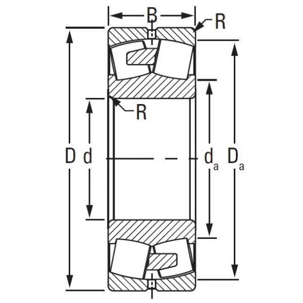 Timken TAPERED ROLLER 22334KEMBW33W800     #5 image